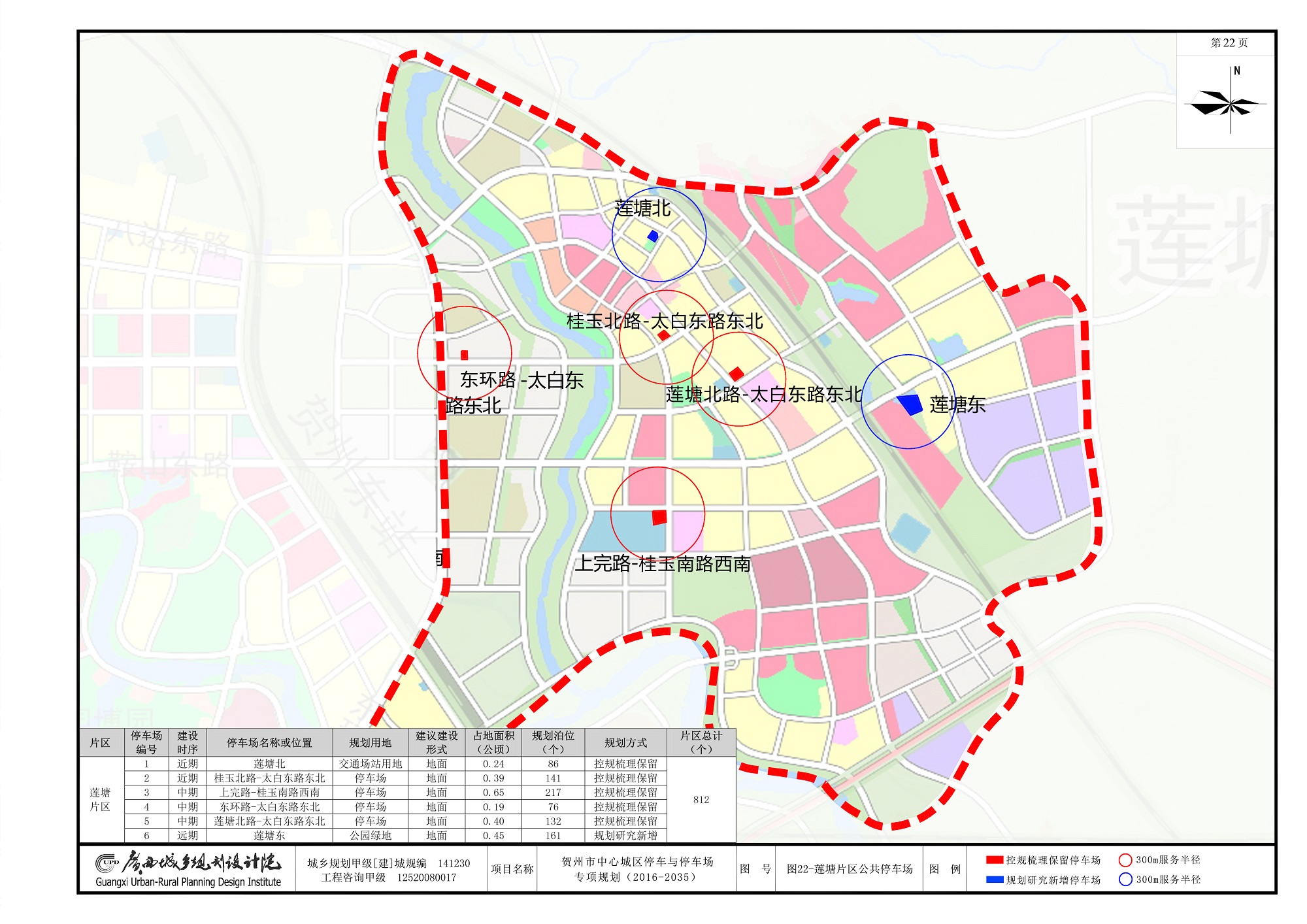 《贺州市中心城区停车与停车场专项规划 (2016-2035年